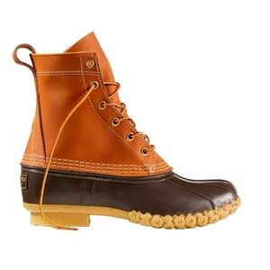 L.L. Bean Womens’ 8" Bean Boots, Unlined | Size 6 Medium Width (BM)
